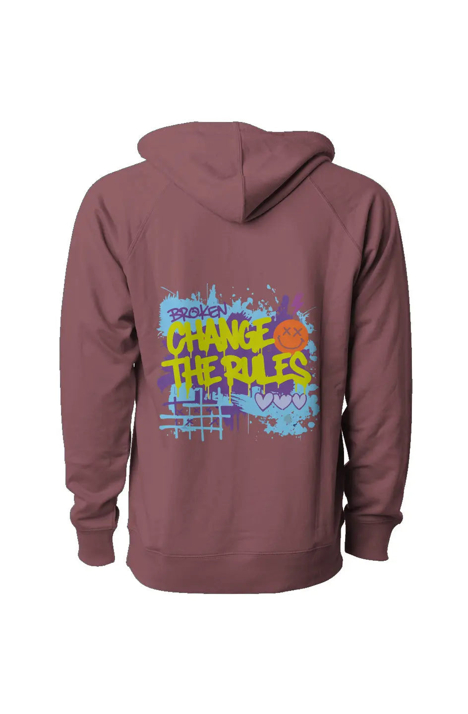 MSkin Hoodie — Broken. Change the Rules.