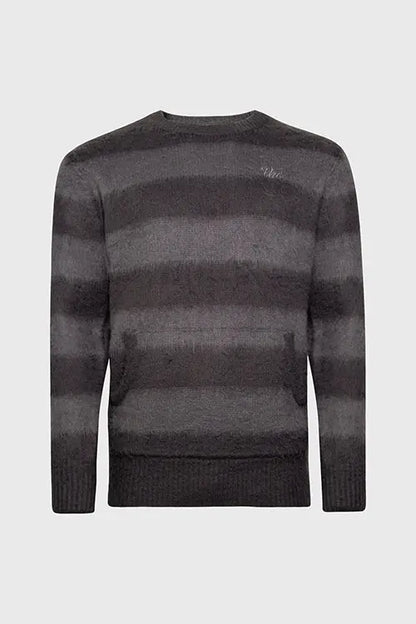 Furry Sweater met Subtiele Strepen – Eternal Fortune Collectie (Limited Edition) Hideout