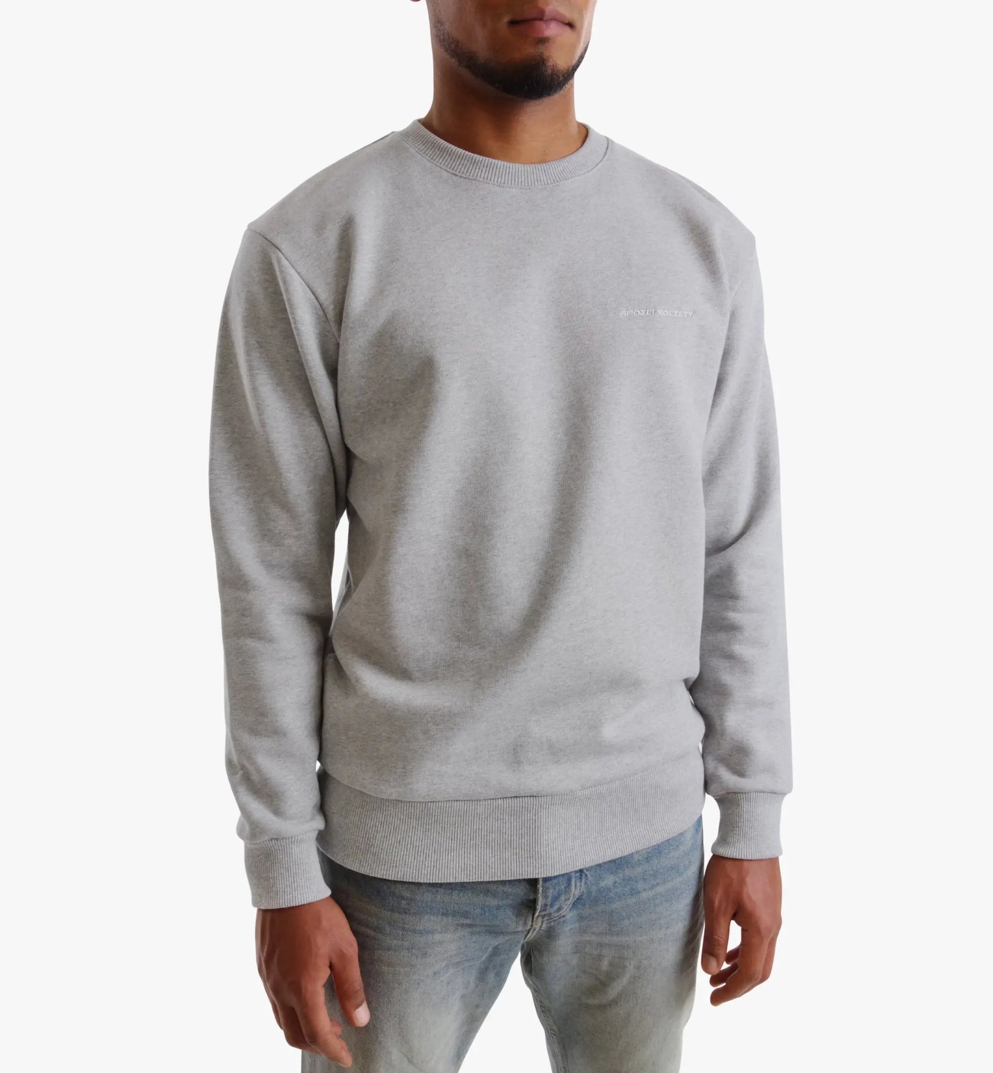 Crewneck Basic Grey SPOILT SOCIETY