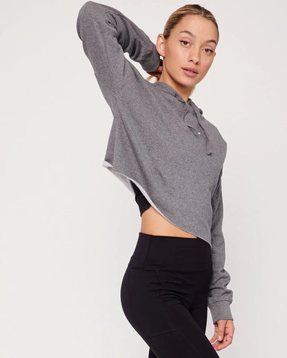 Cropped Boxy Hoodie van Fleece – Casual & Comfort Fit Rebody