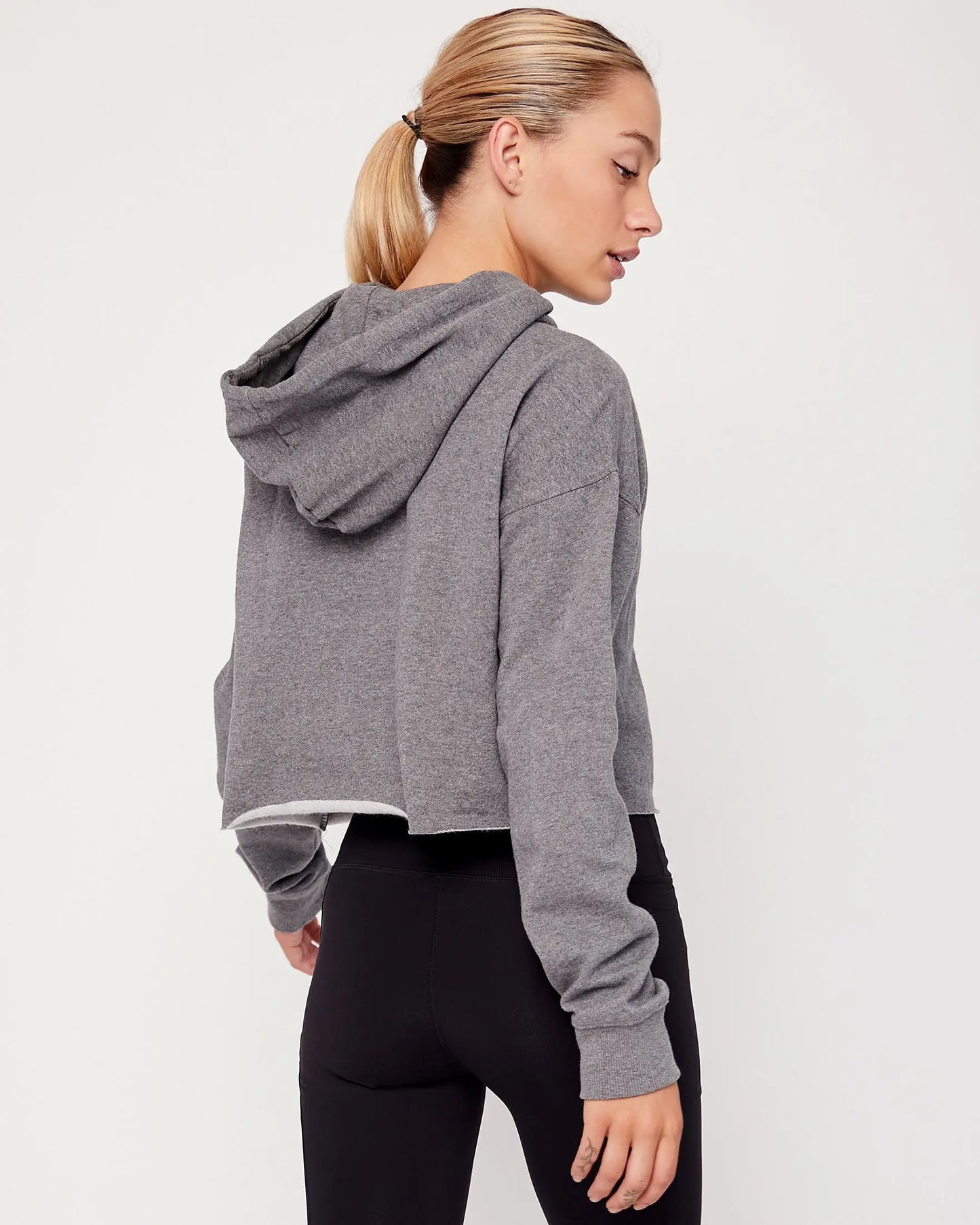 Cropped Boxy Hoodie van Fleece – Casual & Comfort Fit Rebody