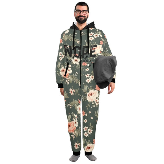 Onesie met “Nope Not Today” Print – Ultiem Comfort voor Relaxdagen InterestPrint