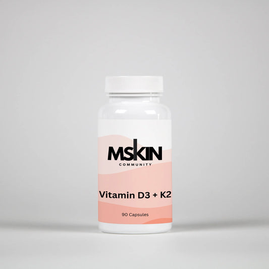 Vitamin D3 + K2 – 90 Capsules Mskin Community