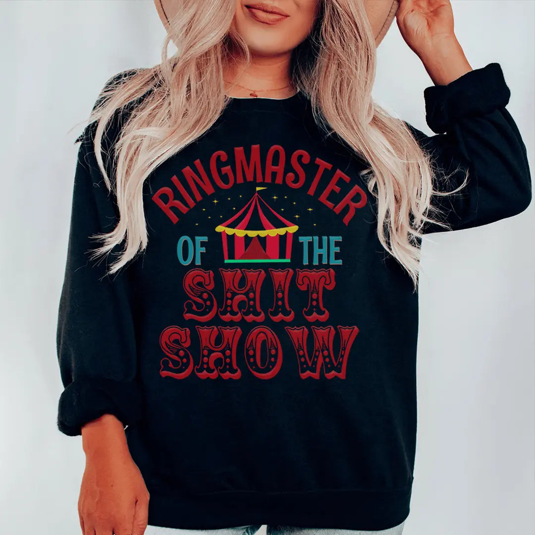 Ring Master Statement Sweater – Artist Designed Sweat Merchmallow