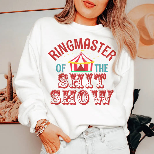 Ring Master Statement Sweater – Artist Designed Sweat Merchmallow