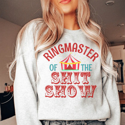 Ring Master Statement Sweater – Artist Designed Sweat Merchmallow